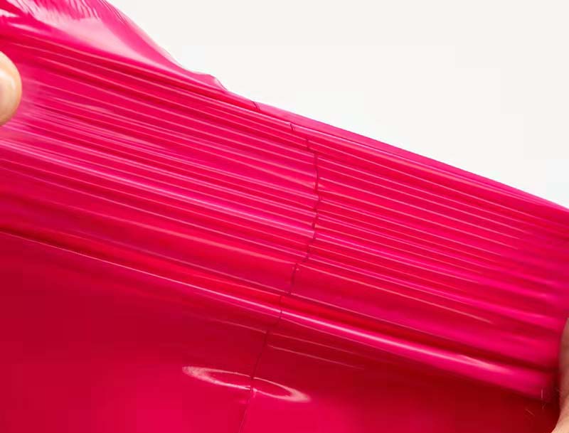 且末玫红色快递袋-05